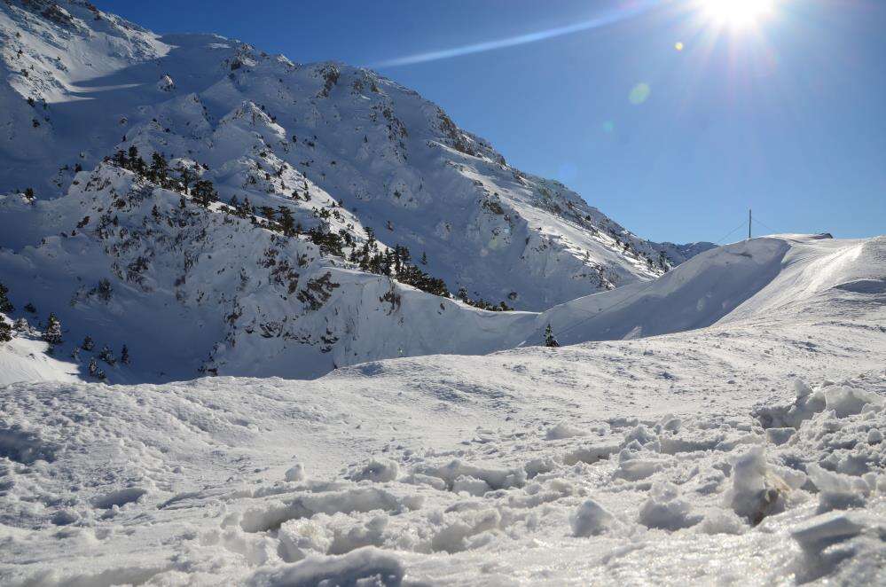 25 santim kar yağdığını duyan Konya yoluna akın etti 1